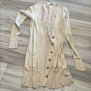 H&M Light Beige Women's Cardigan Sweater